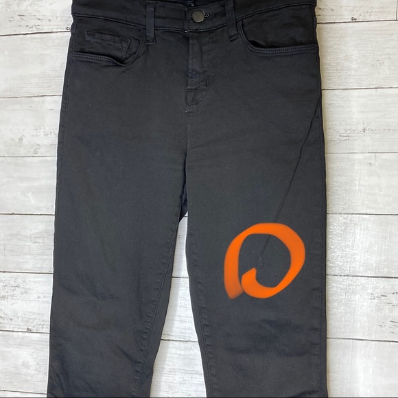 J Brand Skinny Leg in Black sz 26 - Picture 7 of 10